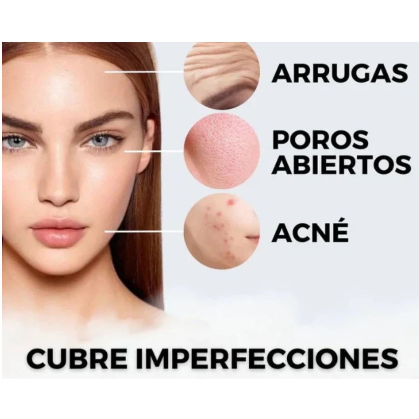 Luminosidad, Cobertura, Hidratación y Duración